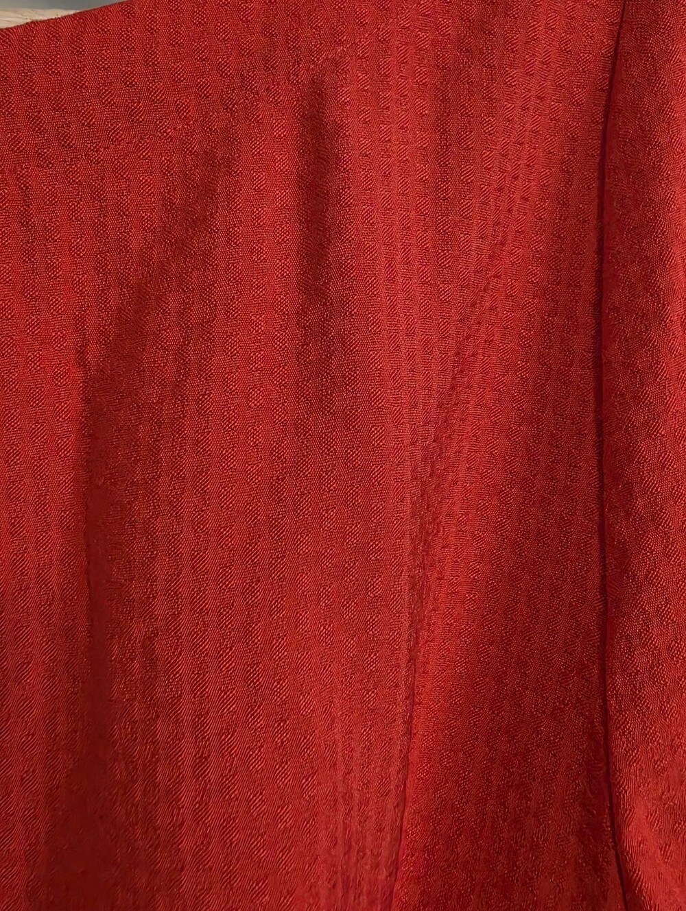 Maeve Anthropologie Puff Sleeve Drop Waist Mini Dress Red 12P Petite Flounce Euc - Picture 8 of 16